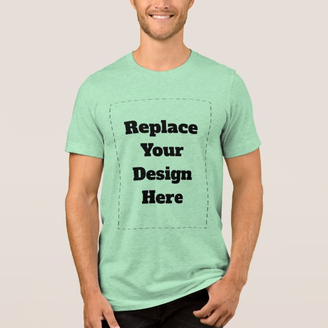 Camiseta Crie seu próprio branco  (Frente)