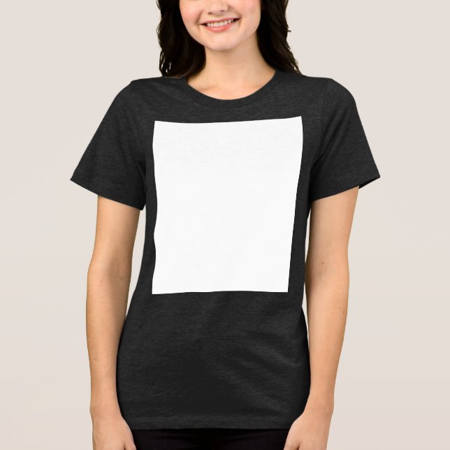 Camiseta Crie seu próprio branco personalizado  (Frente)