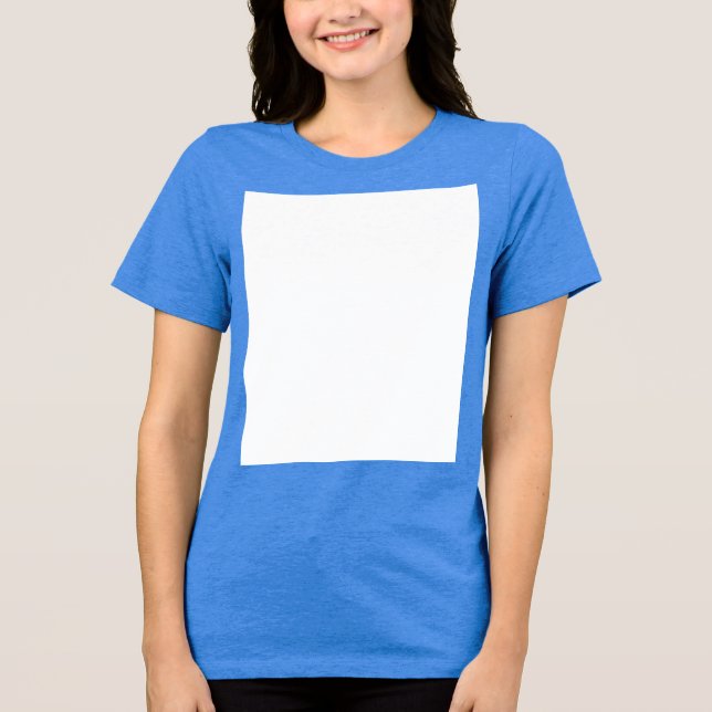 Camiseta Crie seu próprio branco personalizado  (Frente)
