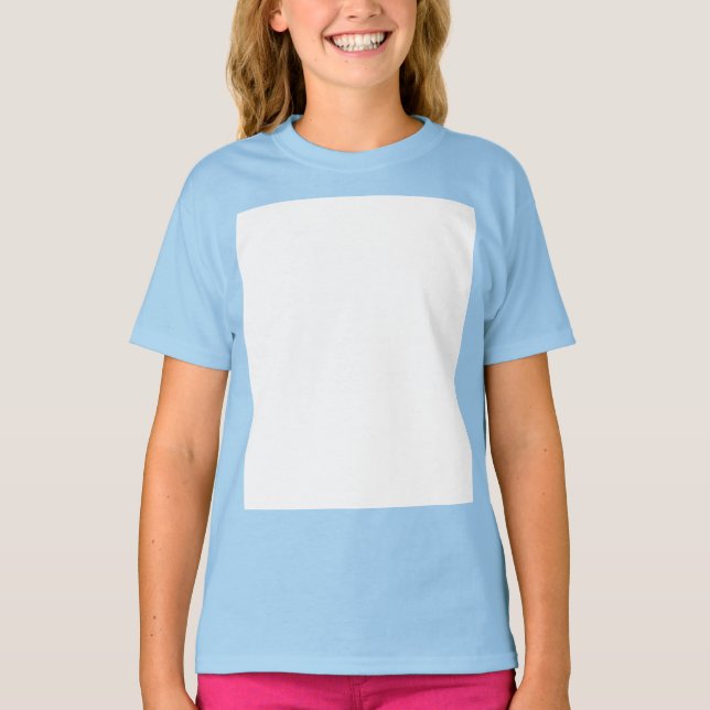Camiseta Crie seu próprio branco personalizado  (Frente)