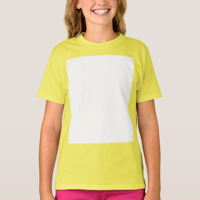 Camiseta Crie seu próprio branco personalizado  (Frente)
