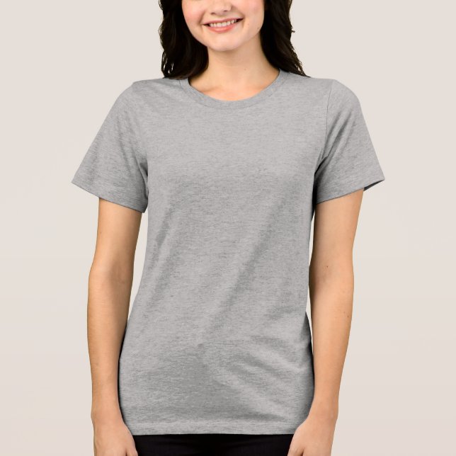 Camiseta Crie seu próprio branco personalizado  (Frente)