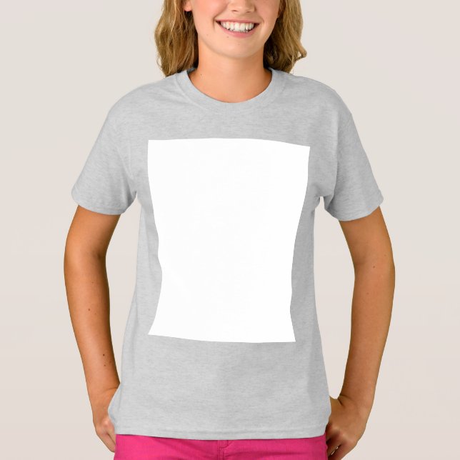 Camiseta Crie seu próprio branco personalizado  (Frente)