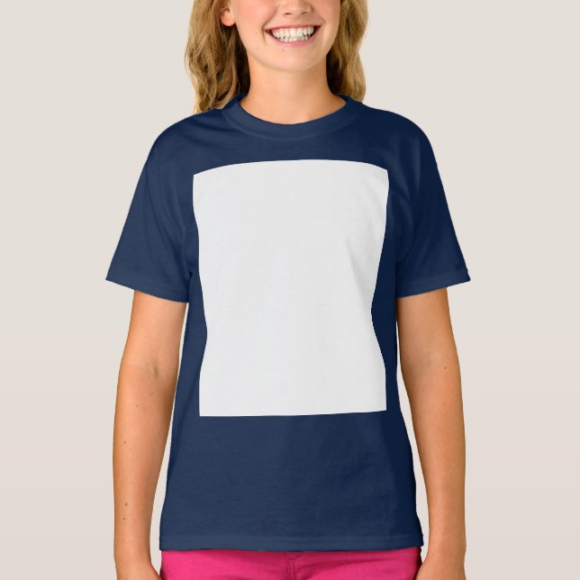 Camiseta Crie seu próprio branco personalizado  (Frente)