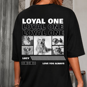 Camiseta crie seu próprio cachorro animal foto personalizad