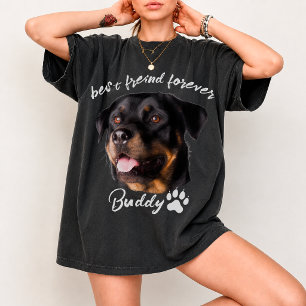Camiseta crie seu próprio cachorro animal foto personalizad