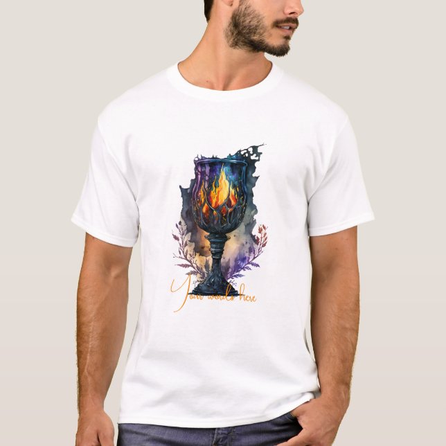 Camiseta Crie Seu Próprio Cálice de Fogo (Frente)