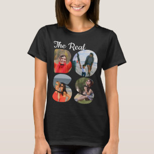 Camiseta Crie seu próprio casal de correspondência de fotos