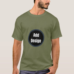 Camiseta Crie seu próprio editável