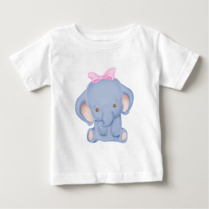 Camiseta Crie seu próprio elefante bonito