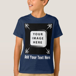 Camiseta Crie seu próprio filho Camisa-T Adicionar imagem T