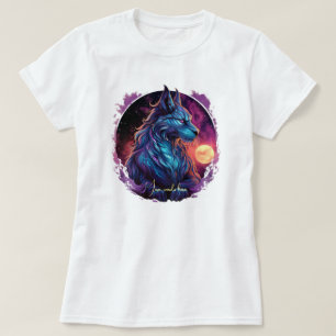 Camiseta Crie Seu Próprio Gato Selvagem Sith Mítico