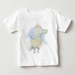 Camiseta Crie seu próprio jacaré cômodo Ballerina