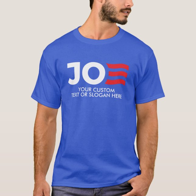 Camiseta Crie seu próprio Joe Biden 2024 (Frente)