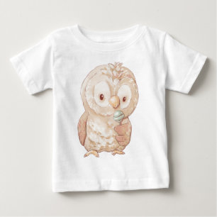 Camiseta Crie Seu Próprio Lollipop Coruja