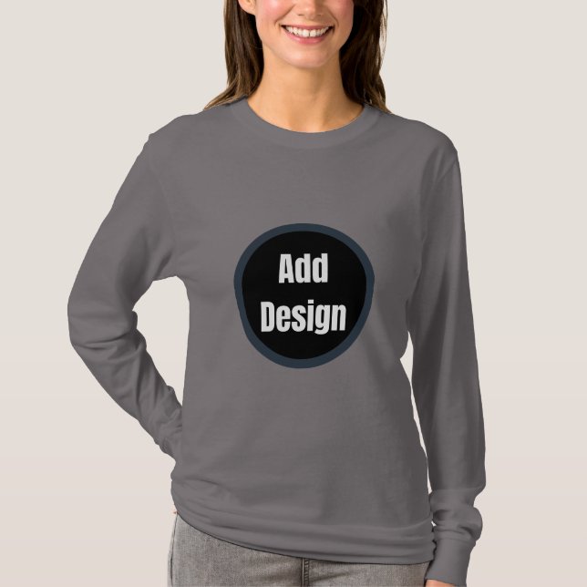 Camiseta Crie seu próprio minimalista (Frente)