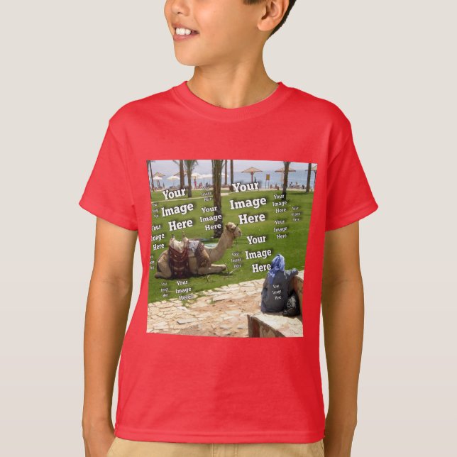 Camiseta Crie seu próprio Modelo de Imagem Incrível (Frente)