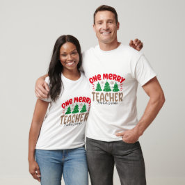 Camiseta Crie seu próprio Natal de professor Feliz
