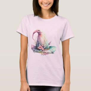 Camiseta Crie Seu Próprio Pastel Rainbow Witat Que Ele Deix