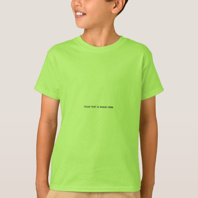 Camiseta Crie seu próprio personalizado (Frente)