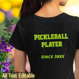 Camiseta Crie Seu Próprio Texto Personalizado De Fonte Da F