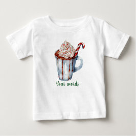 Camiseta Crie Seu Próprio Yuletide Chocolate Quente