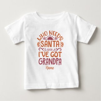 Camiseta Crie seus próprios Papais noeis do vovô