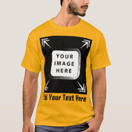 Camiseta Crie seus próprios presentes personalizados