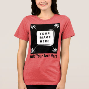 Camiseta Crie seus próprios presentes personalizados