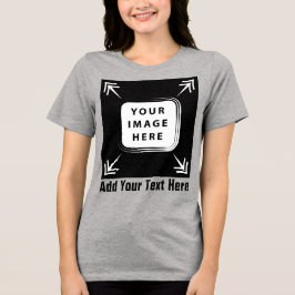 Camiseta Crie seus próprios presentes personalizados