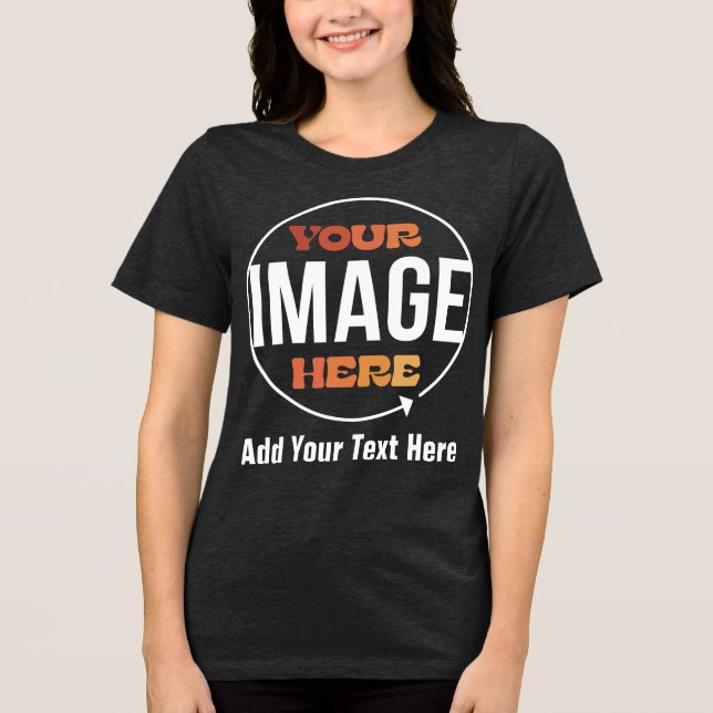 Camiseta Crie Seus Próprios Presentes Personalizados (Frente)