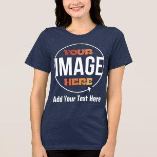 Camiseta Crie seus próprios presentes personalizados