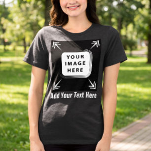 Camiseta Crie Seus Próprios Presentes Personalizados