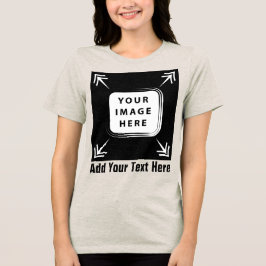 Camiseta Crie seus próprios presentes personalizados