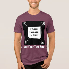 Camiseta Crie Seus Próprios presentes personalizados de Mod