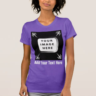 Camiseta Crie Seus Próprios presentes personalizados de Mod