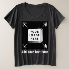 Camiseta Crie Seus Próprios presentes personalizados de Mod