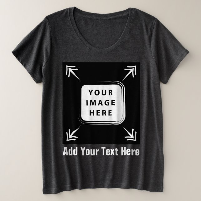 Camiseta Crie Seus Próprios presentes personalizados de Mod (Frente do Design)