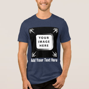 Camiseta Crie Seus Próprios presentes personalizados de Mod