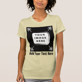 Camiseta Crie Seus Próprios presentes personalizados de Mod