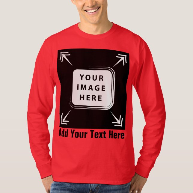 Camiseta Crie Seus Próprios presentes personalizados de Mod (Frente)