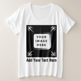 Camiseta Crie Seus Próprios presentes personalizados de Mod