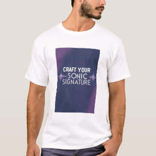 Camiseta Crie Sua Assinatura Sonora opção 2
