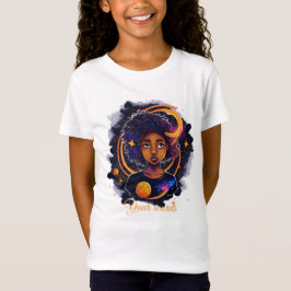 Camiseta Crie sua garota negra celestial