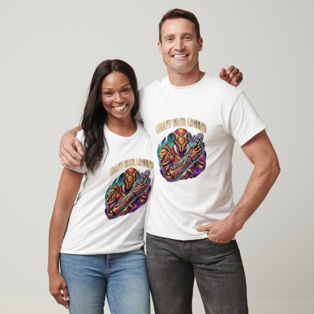 Camiseta Crie Sua Lenda Manga Longa (Unissex)