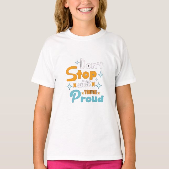 Camiseta crie sua mentalidade positiva para o futuro (Frente)