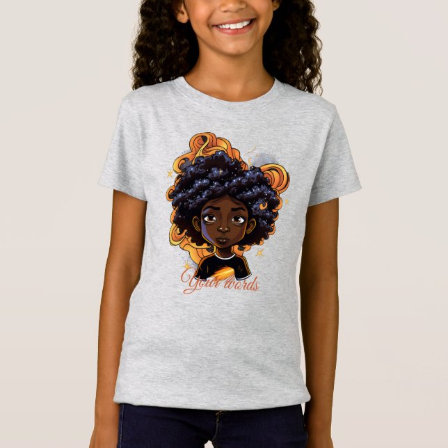 Camiseta Crie sua Ouro negra (Frente)