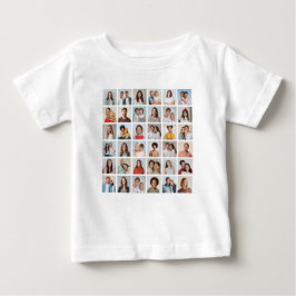 Camiseta Crie Sua Própria Colagem de 36 Fotos