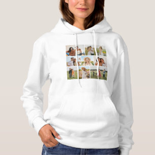 Camiseta Crie Sua Própria Colagem de 9 Fotos