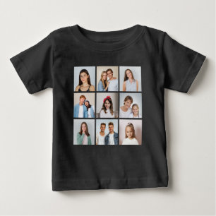 Camiseta Crie Sua Própria Colagem de 9 Fotos